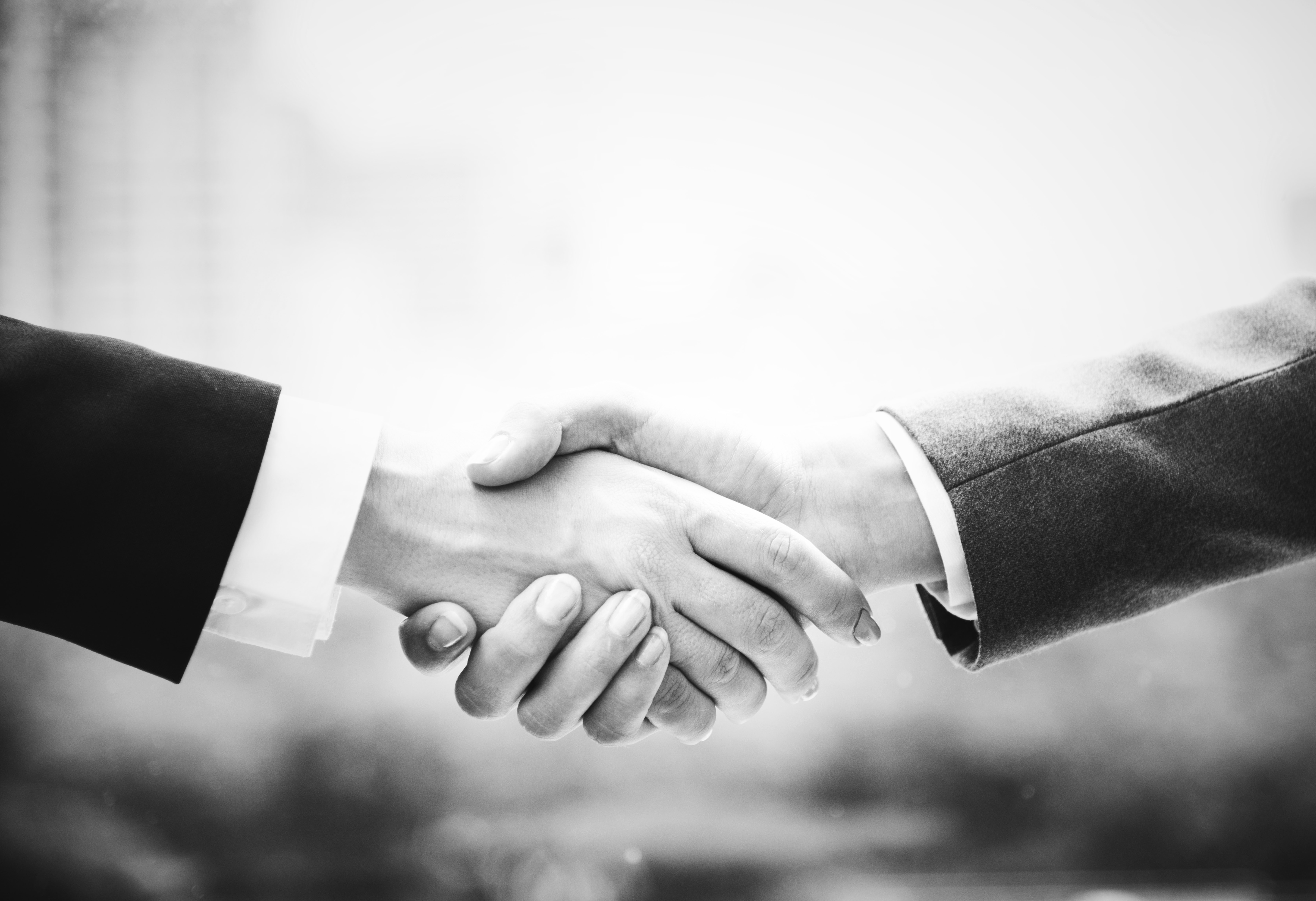 business deal handshake